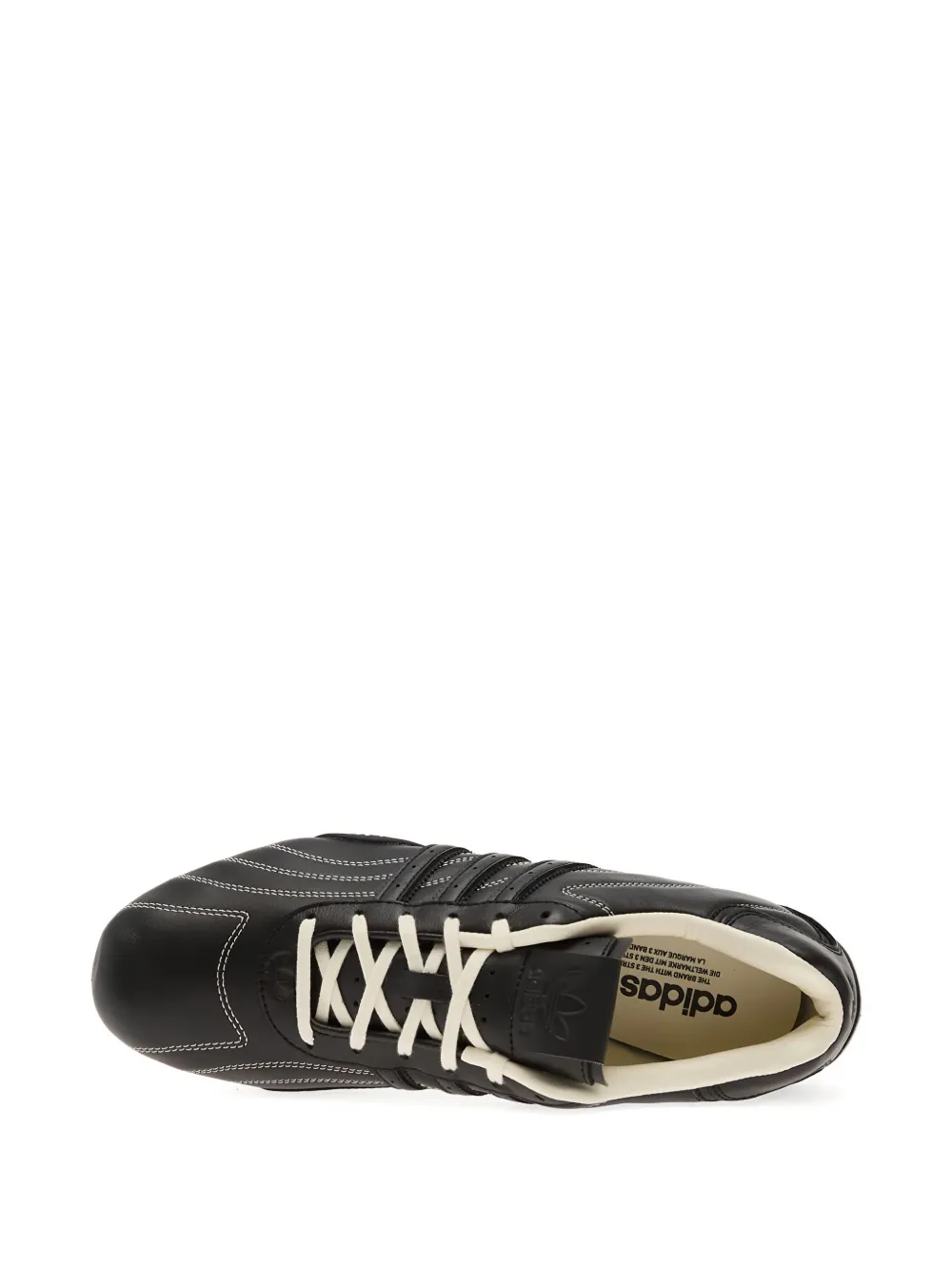 adidas Adiracer Lo sneakers met stiksel Zwart