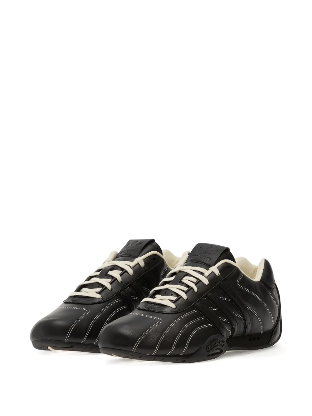 adidas Adiracer Lo sneakers met stiksel Zwart