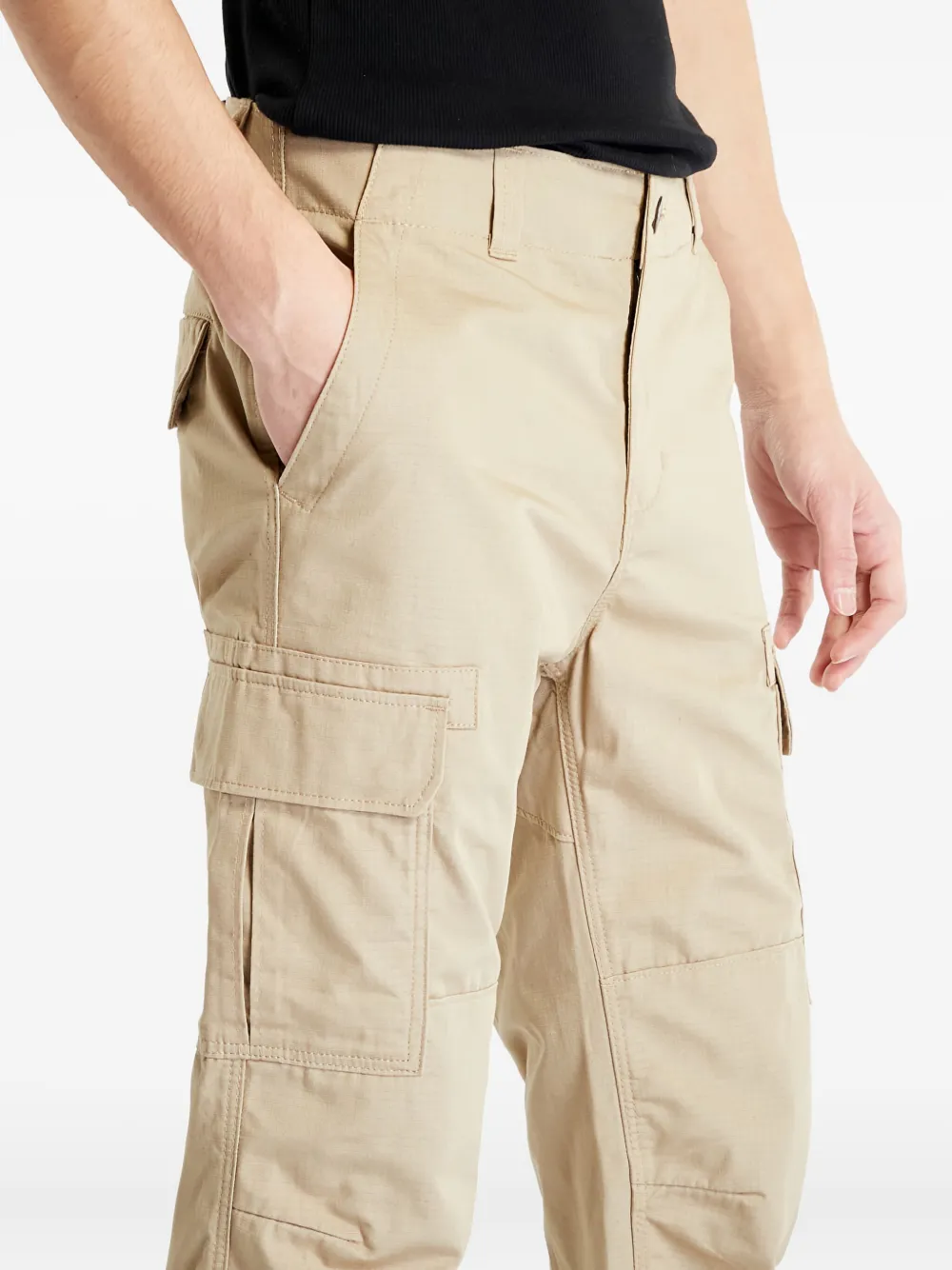 DICKIES Millerville broek met cargo zak Beige