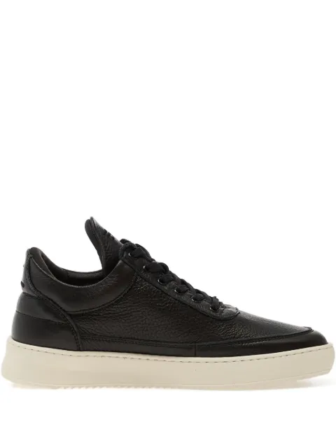 Filling Pieces grained low top sneakers