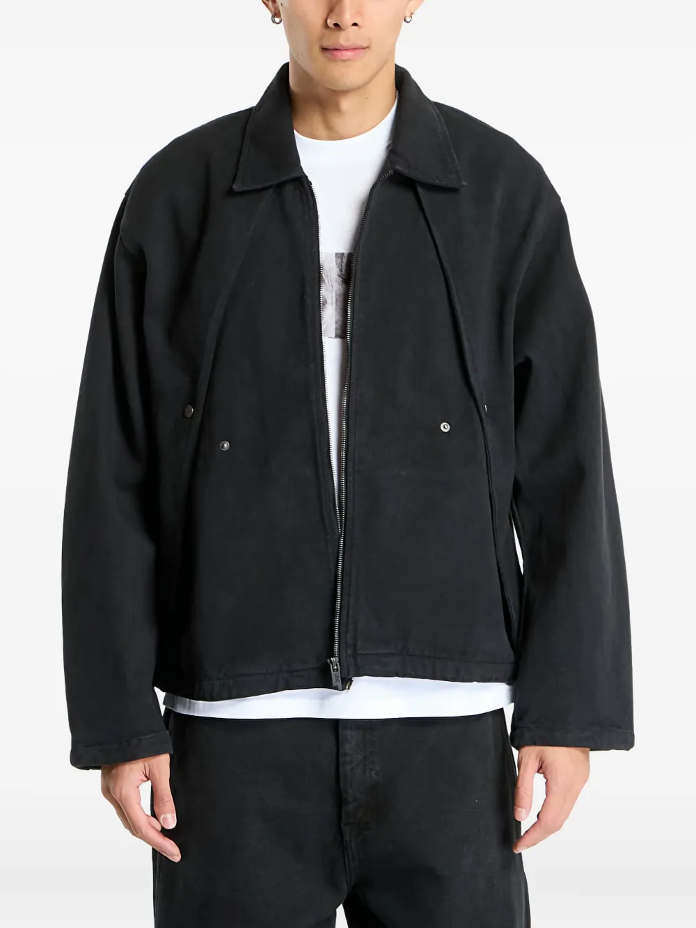 A-COLD-WALL* chaqueta Augment con cremallera | negro | Image 1
