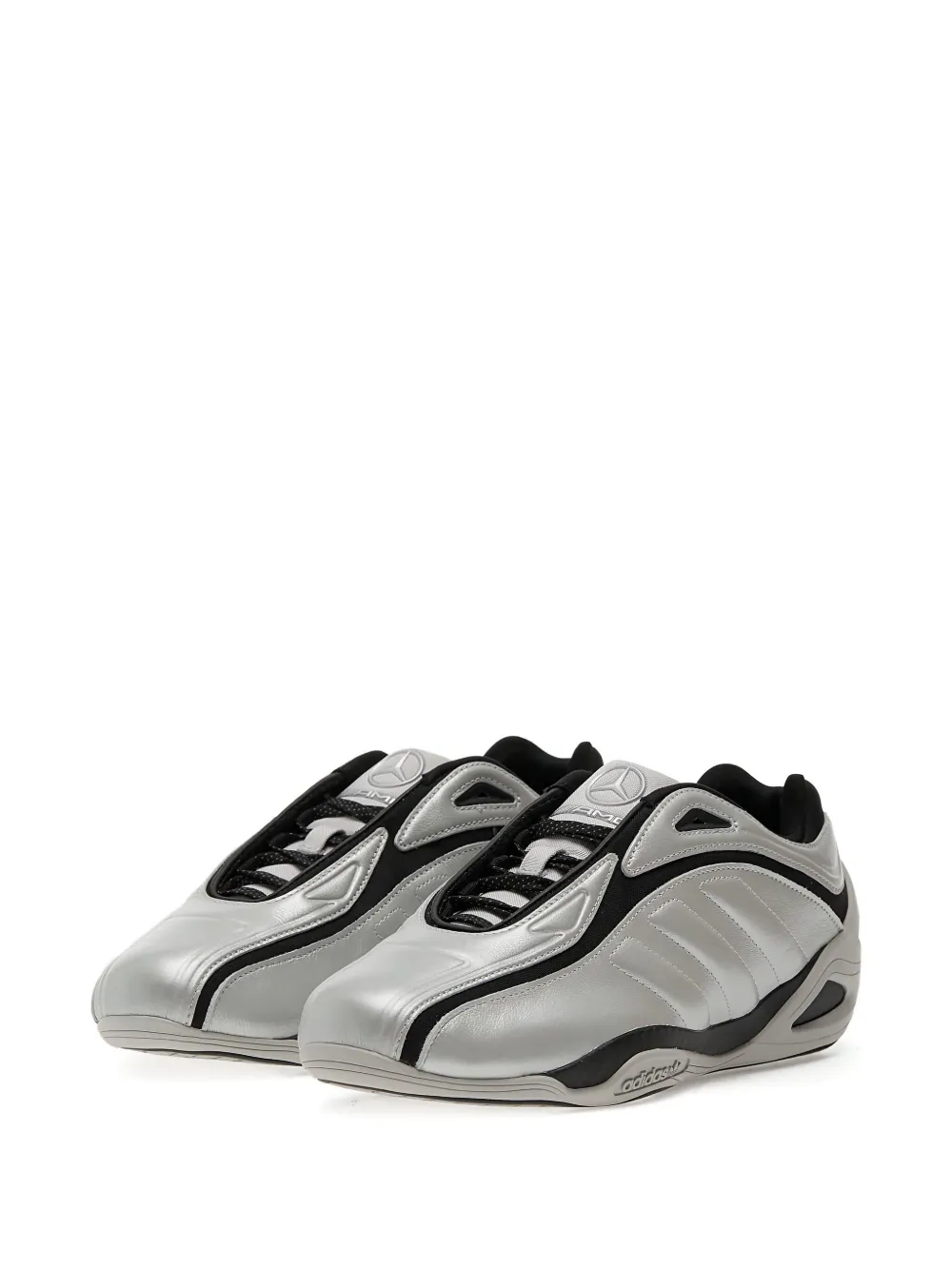 adidas x Mercedes AMG Petronas Adiracer Gt gestreepte sneakers Zilver