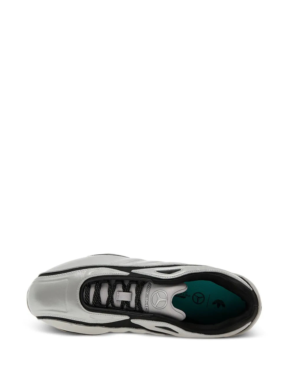 adidas x Mercedes AMG Petronas Adiracer Gt gestreepte sneakers Zilver