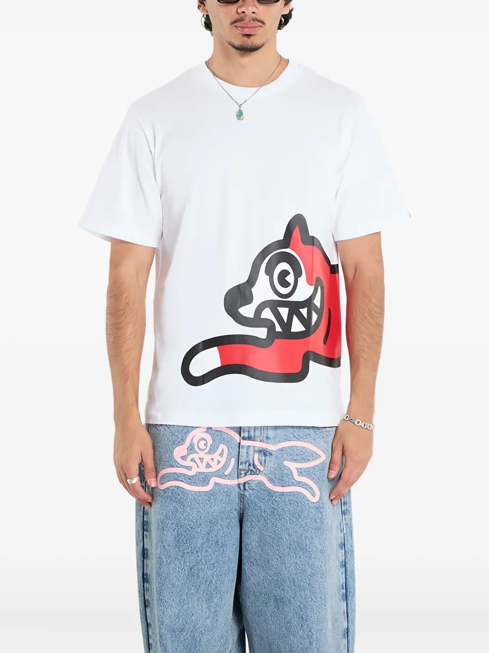 Billionaire Boys Club - Ice Cream Dog-print T-shirt In White