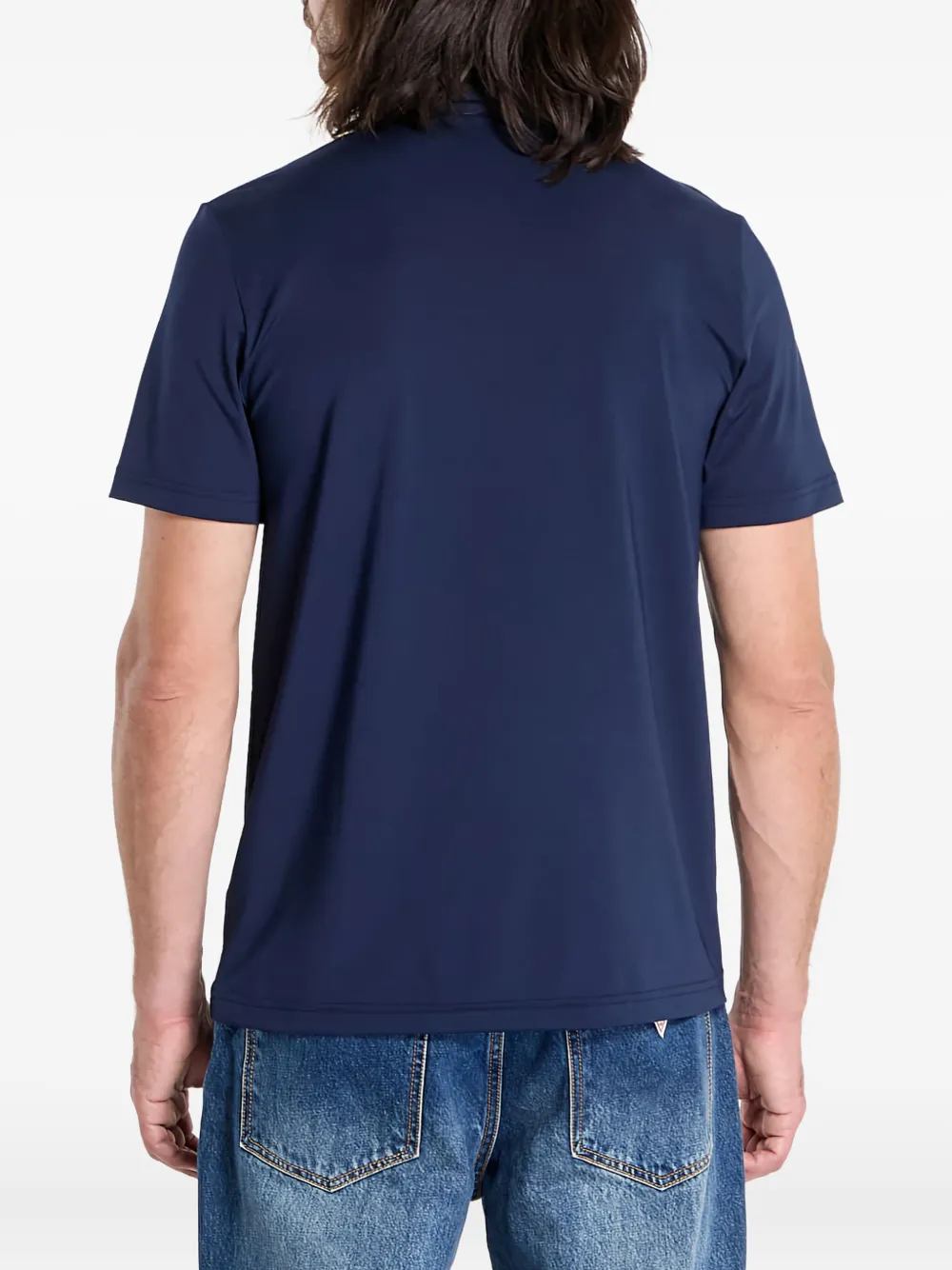 Lacoste Gestreept poloshirt Blauw