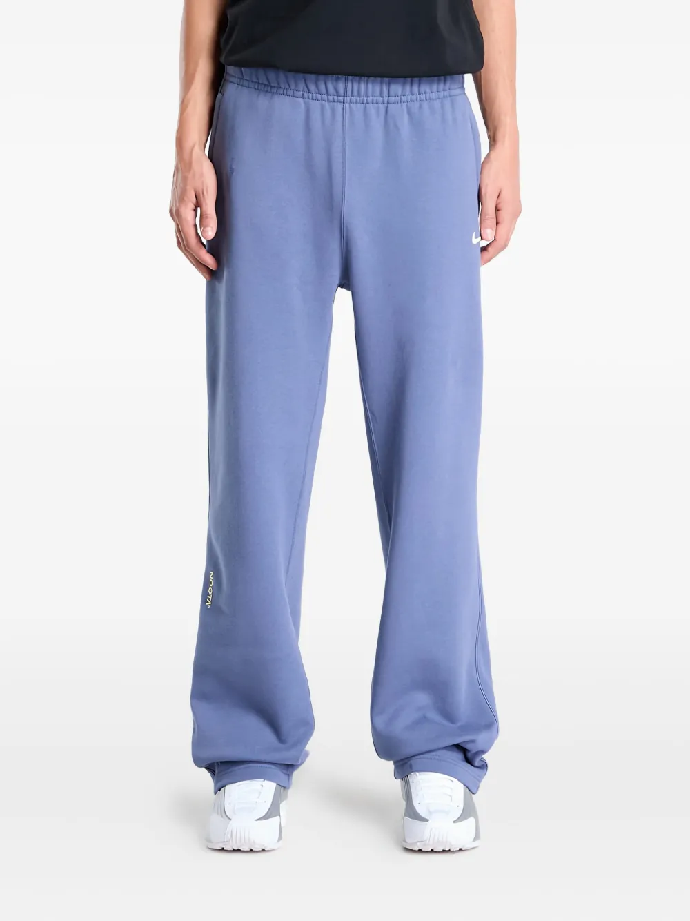 Nike open-hem fleece sweatpants | Blue | Image 1