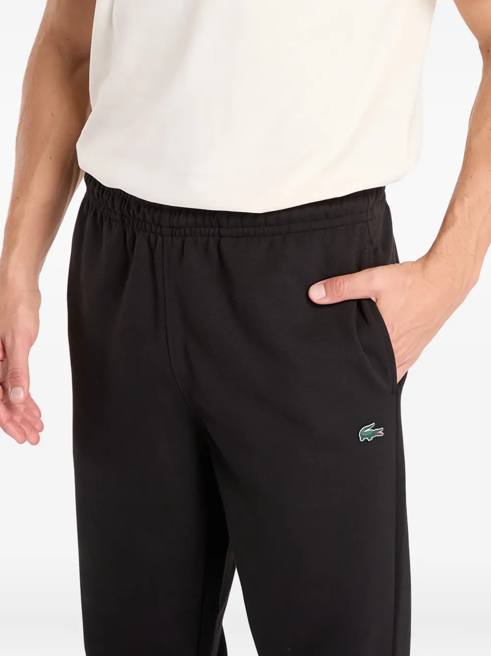 Lacoste Trainingsbroek met logo Zwart
