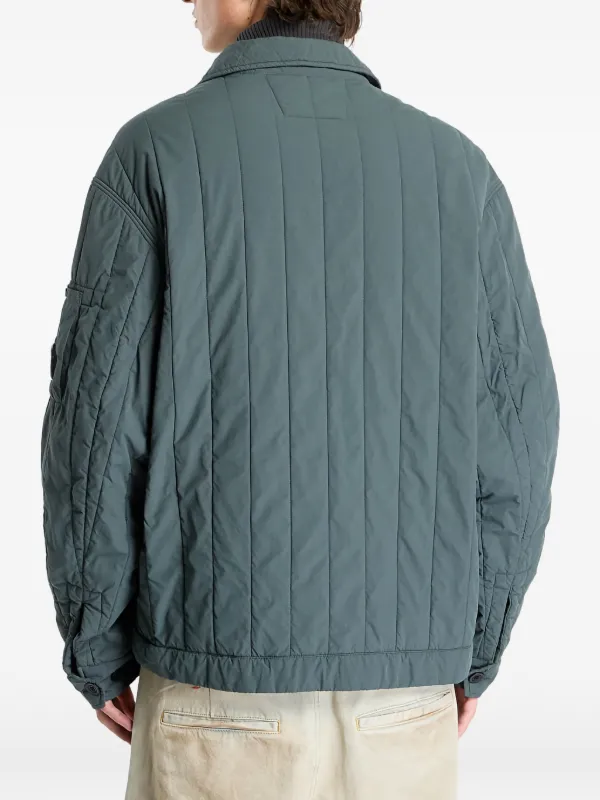 C.P. Company Gd Liner Short Quilted Padded Jacket | Grey | FARFETCH
