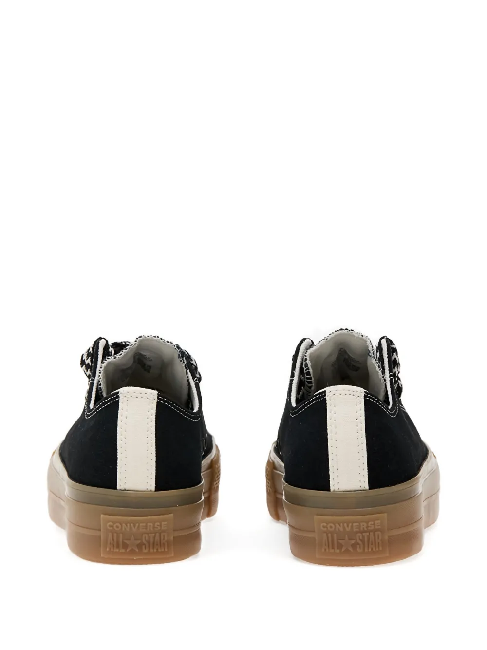 Converse Platform Suede Sneakers In Black