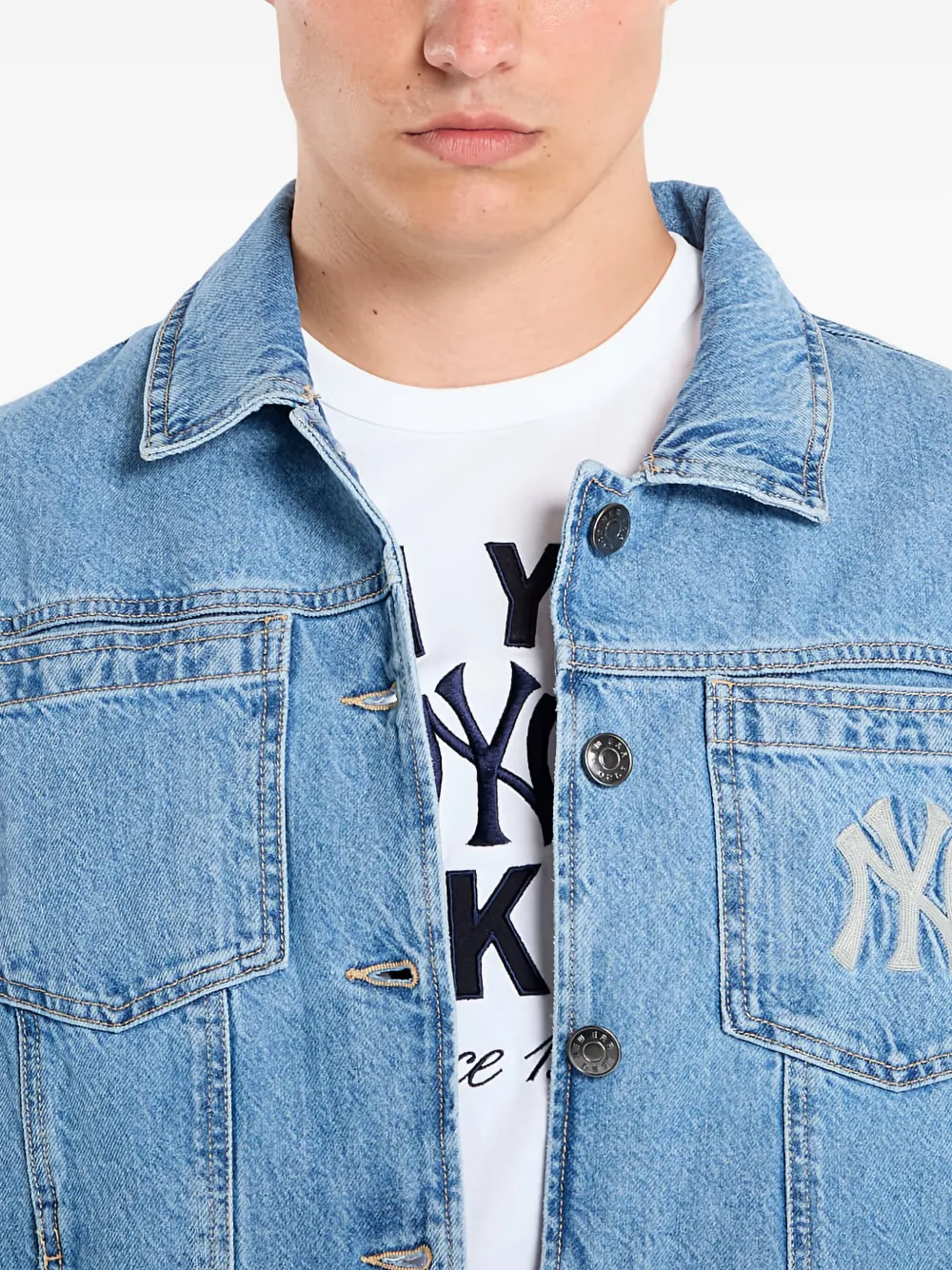 New Era Mlb New York Yankees Jacket In Blue