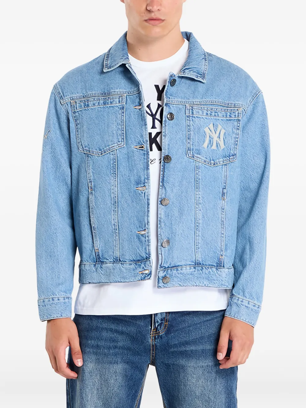 New Era Mlb New York Yankees Jacket In Blue