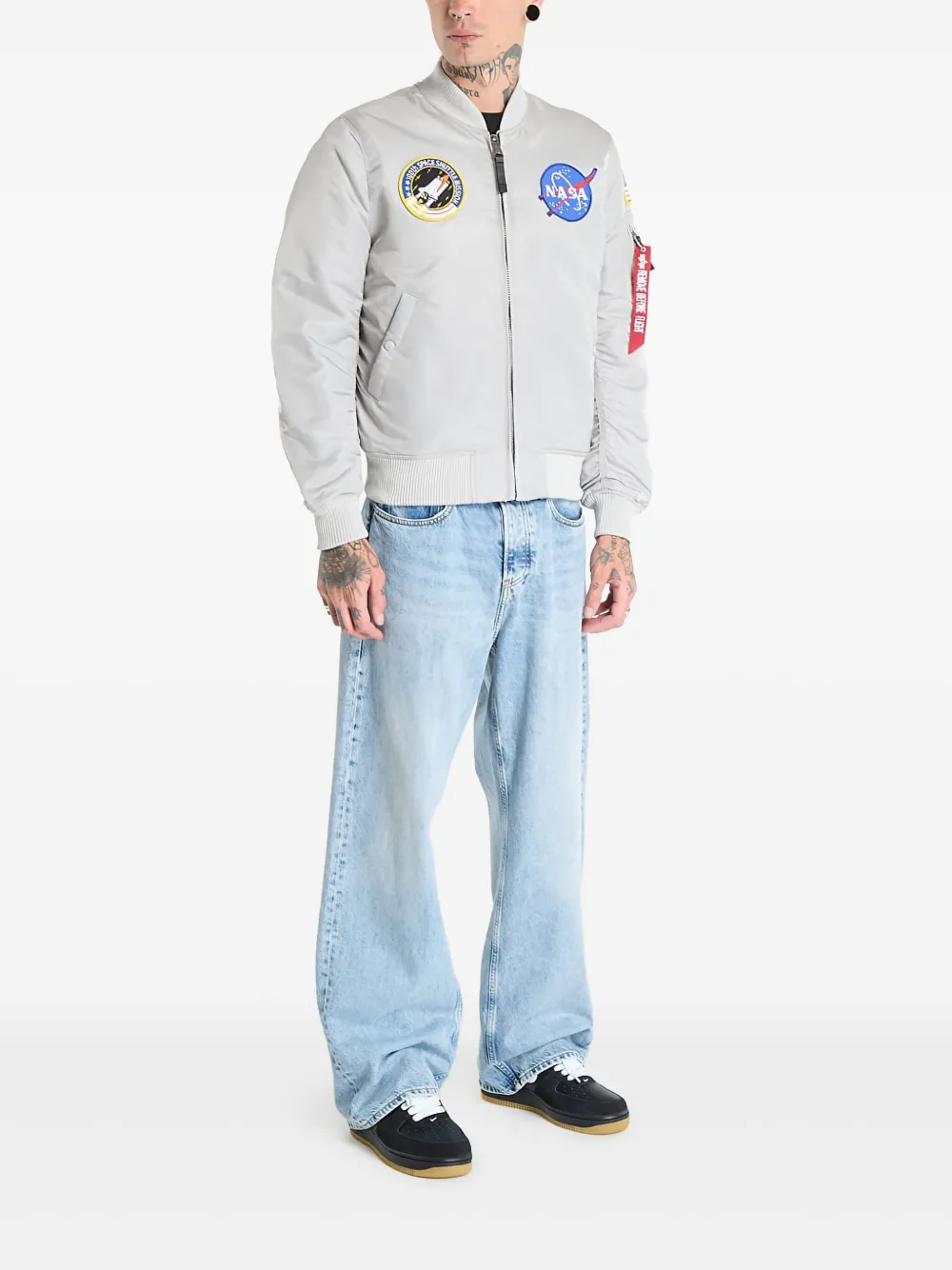 Alpha Industries x Nasa MA-1 FV patch jacket | Bomber Jackets | Image 2