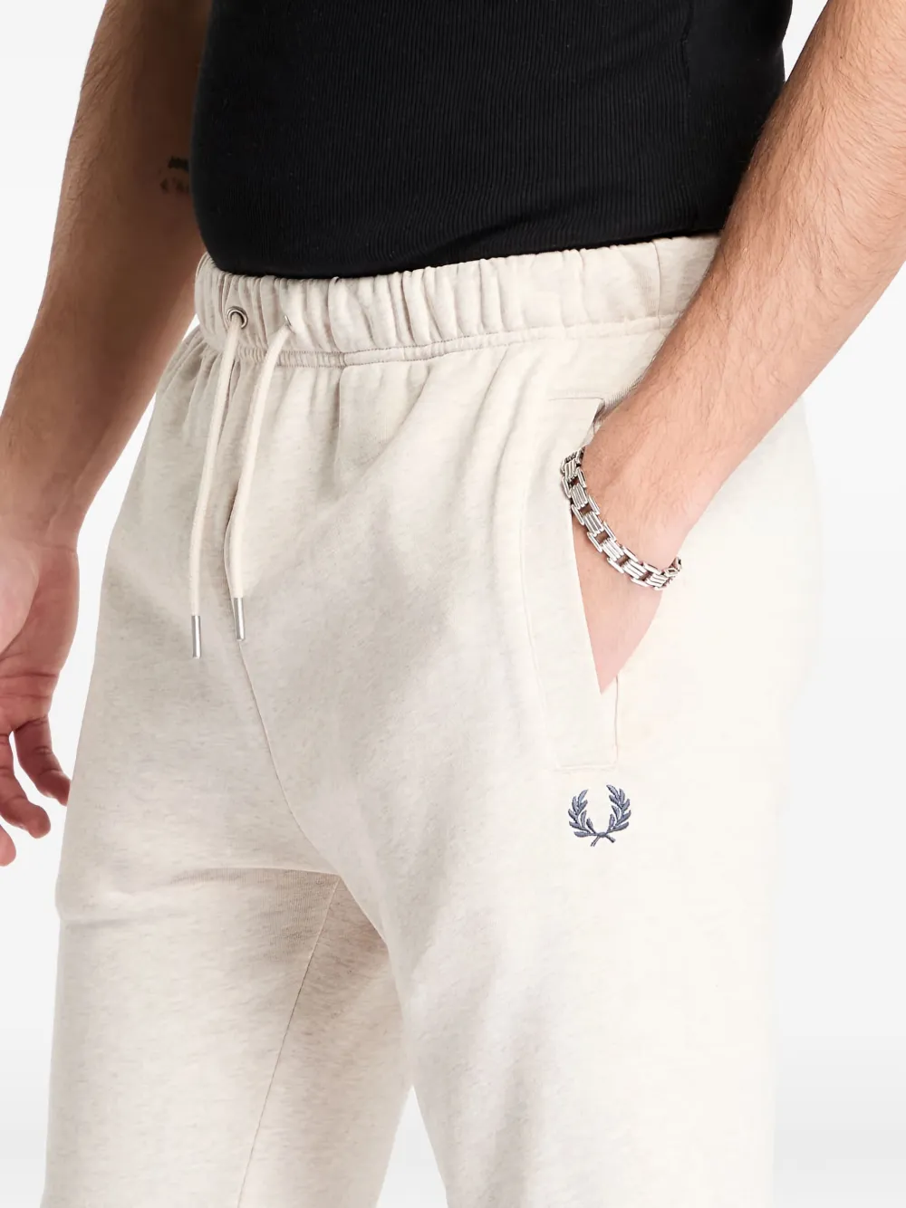 Fred Perry Trainingsbroek met trekkoord Beige
