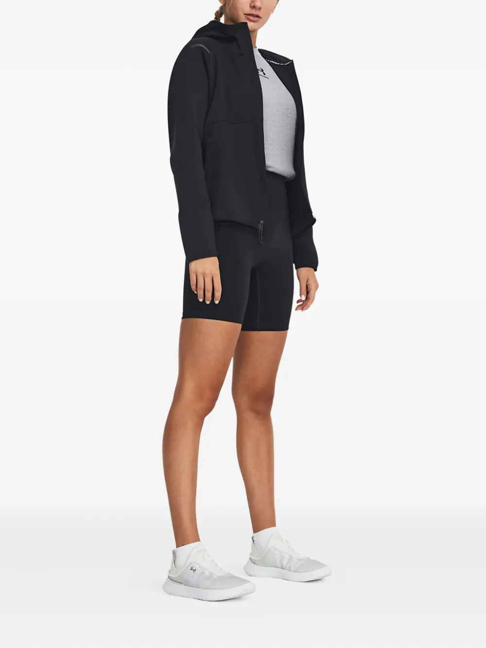 Under Armour Unstoppable zipped hoodie - Zwart