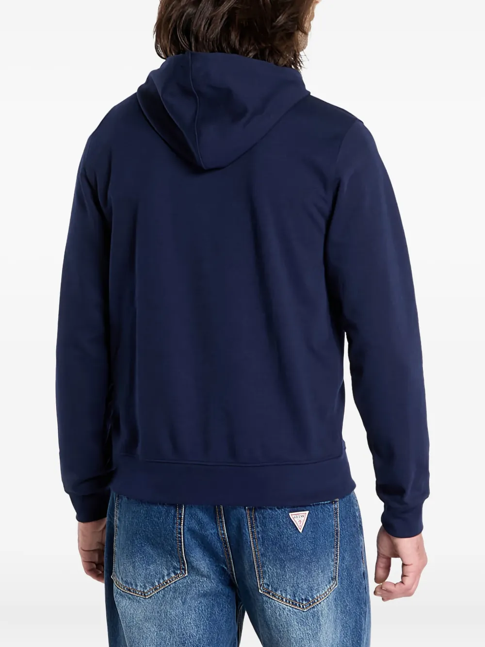 Lacoste Hoodie met logo Blauw