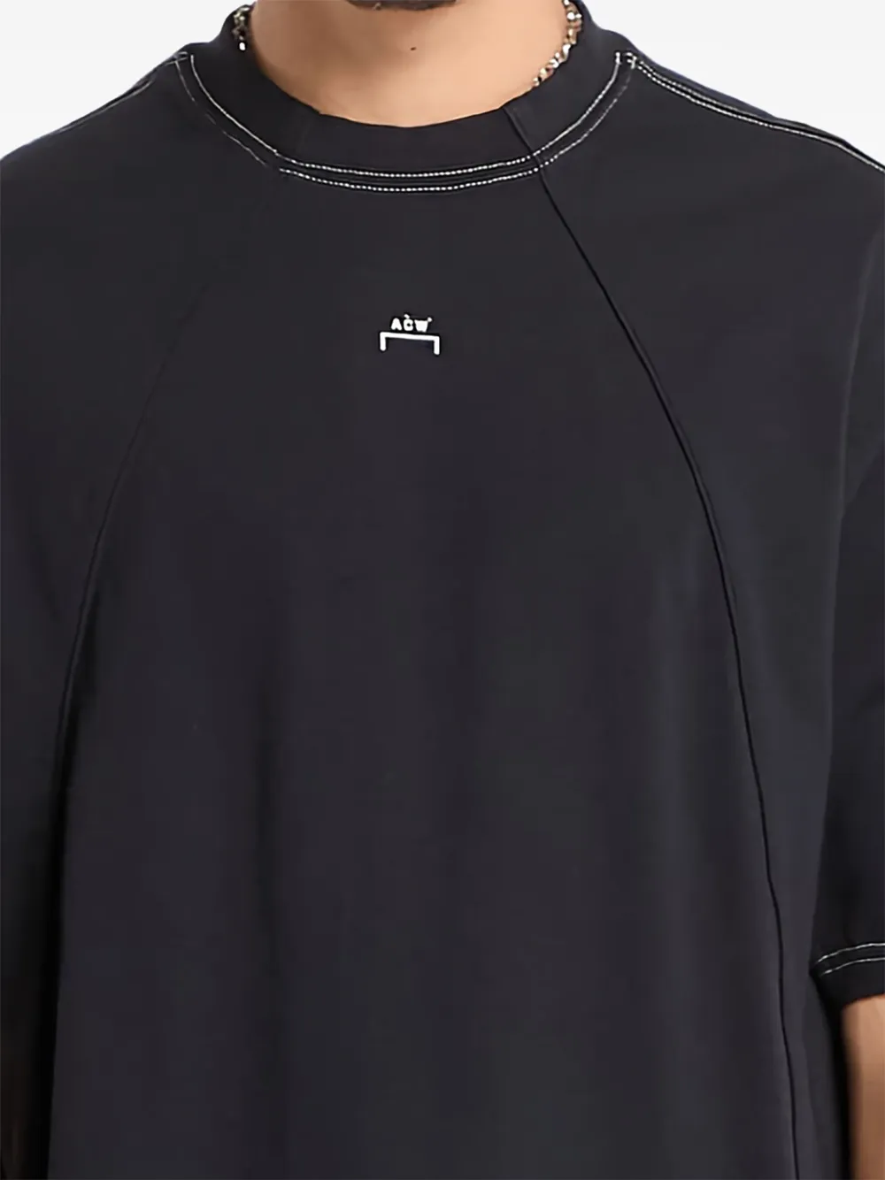 A-COLD-WALL* Millbank T-shirt met stiksel Zwart