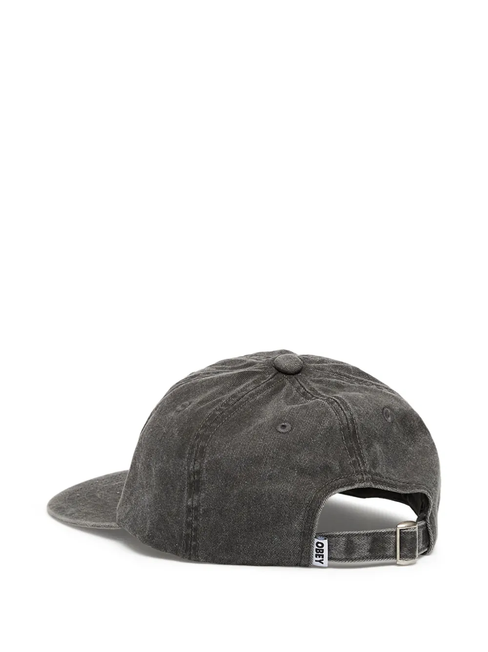 Obey Pigment Bold Panel Hat In Gray