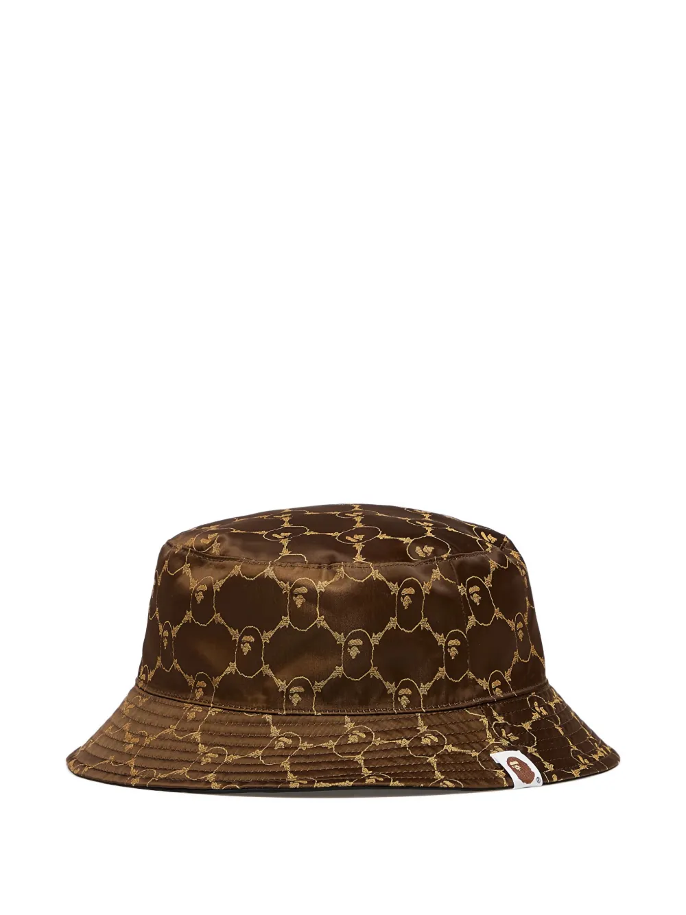 A BATHING APE® sombrero reversible con hebilla | marrón | Image 1
