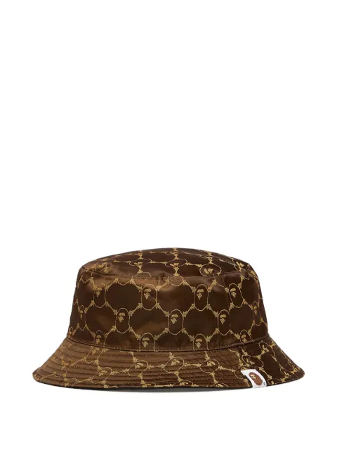 A BATHING APE® reversible buckle hat