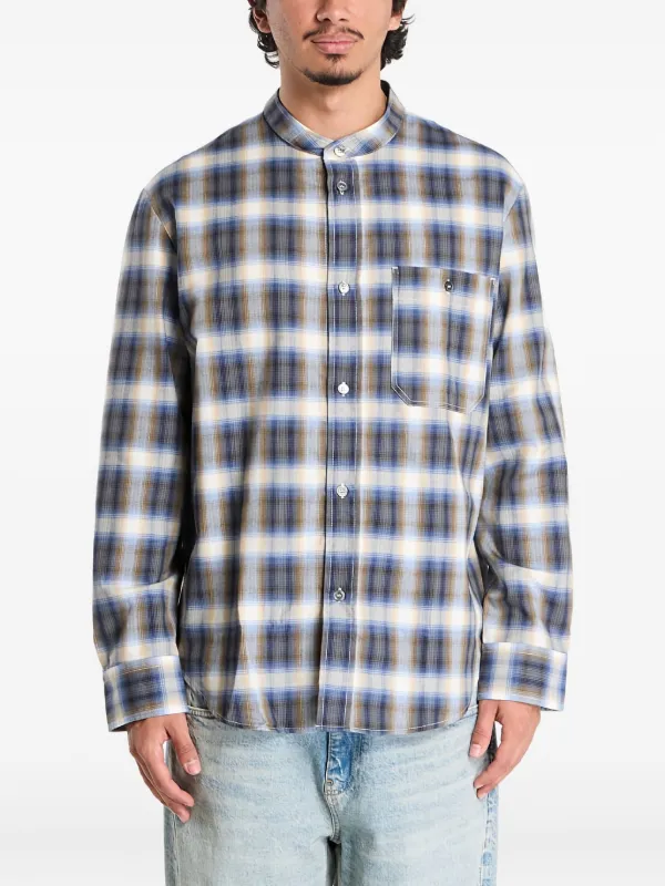 A.P.C. Thomas チェック シャツ | ブルー | FARFETCH JP