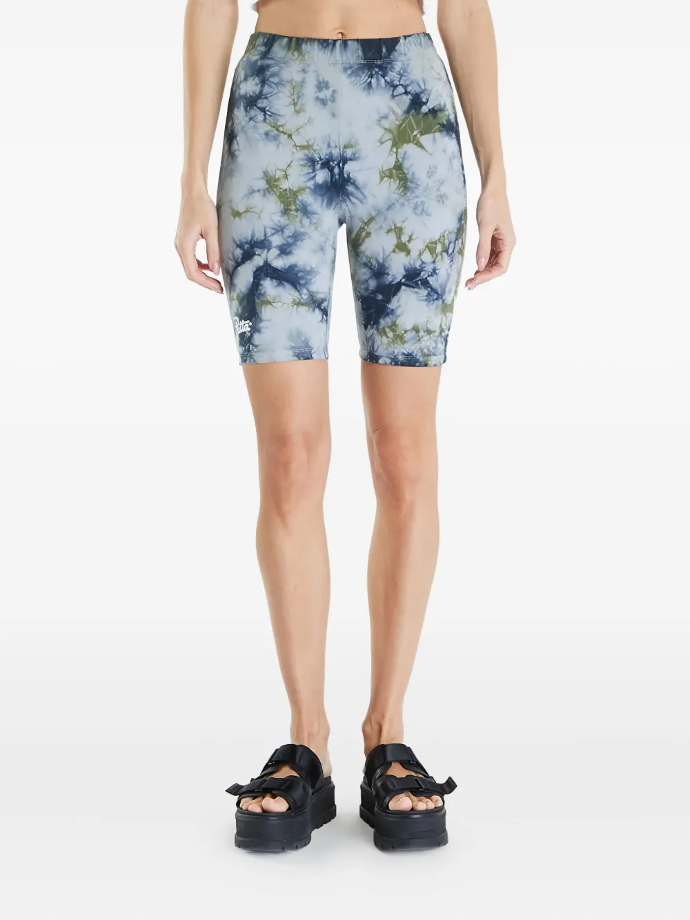 Patta Logo-detai Shorts In Multi