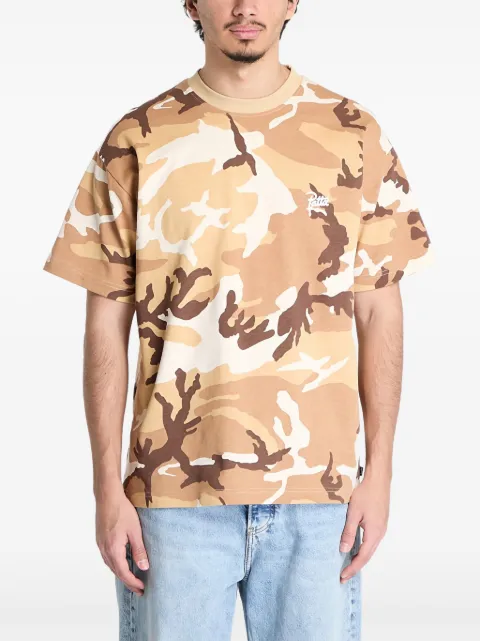 PATTA Woodland camouflage-pattern bark T-shirt
