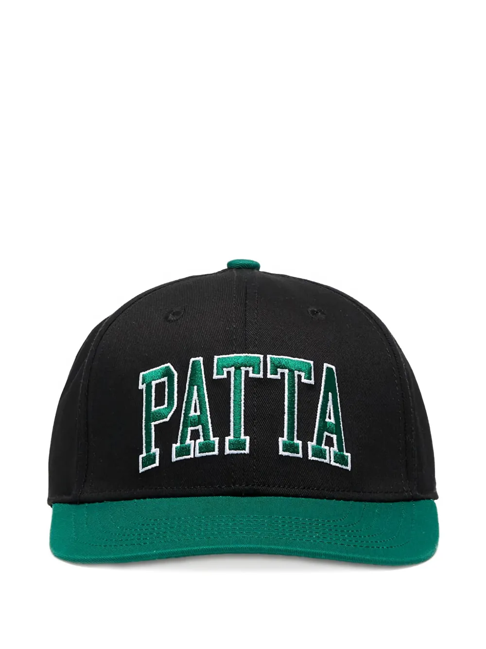 Patta Arc Logo Snapback Cap In Black