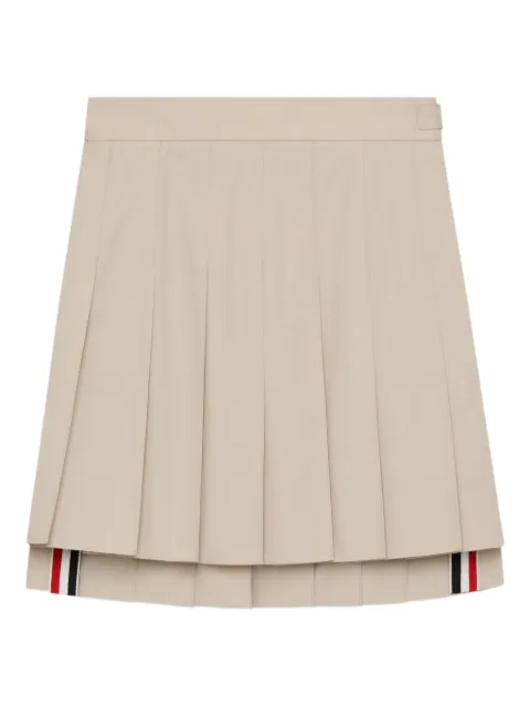 Thom Browne Kids pleated skirt
