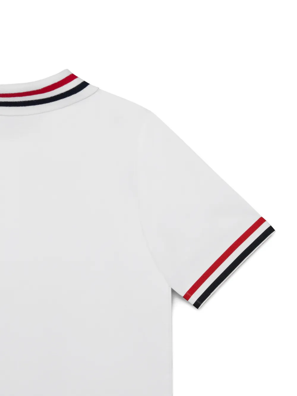 Thom Browne Kids Jurk met vlakken Wit