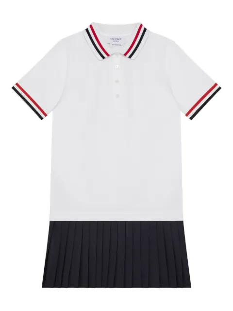 Thom Browne Kids vestido con paneles