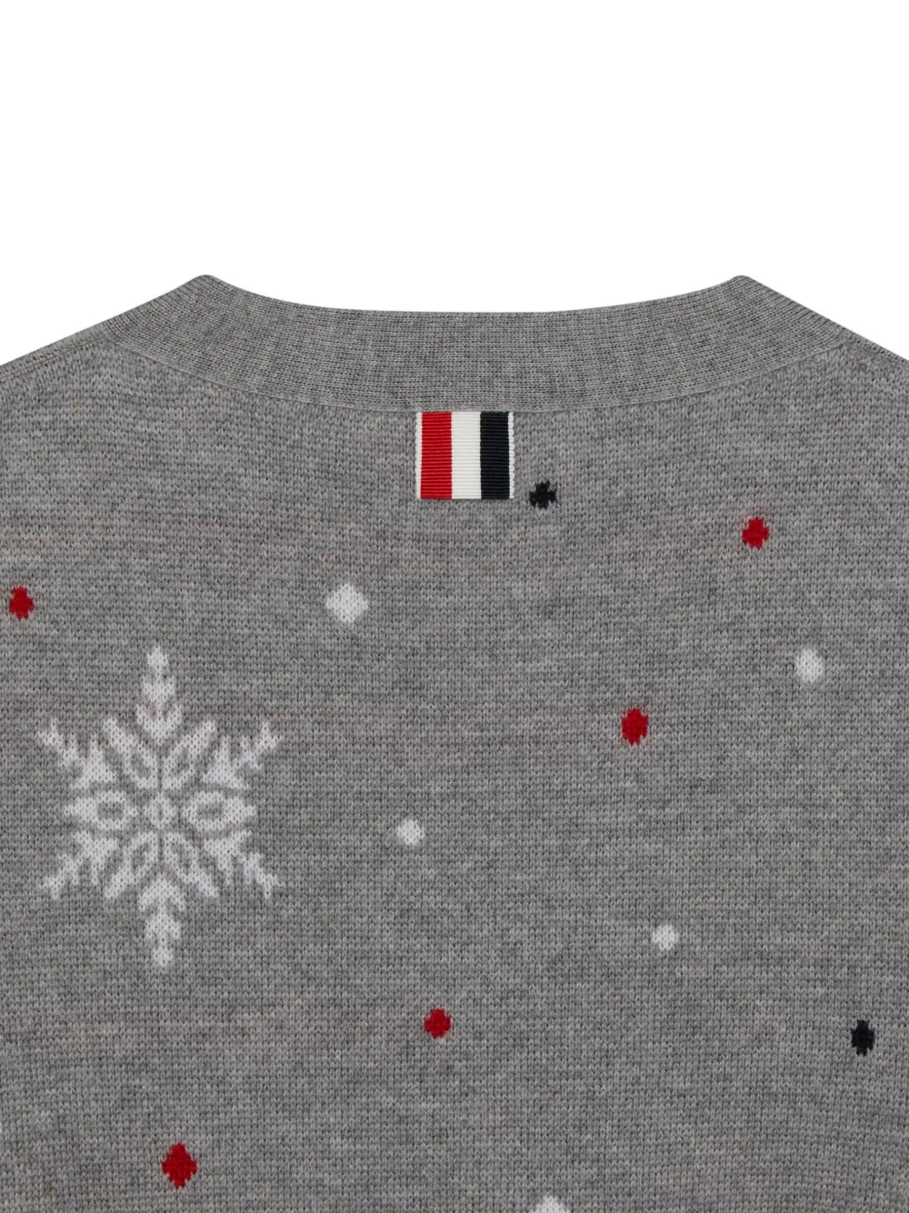 Thom Browne Kids 4Bar vest Grijs