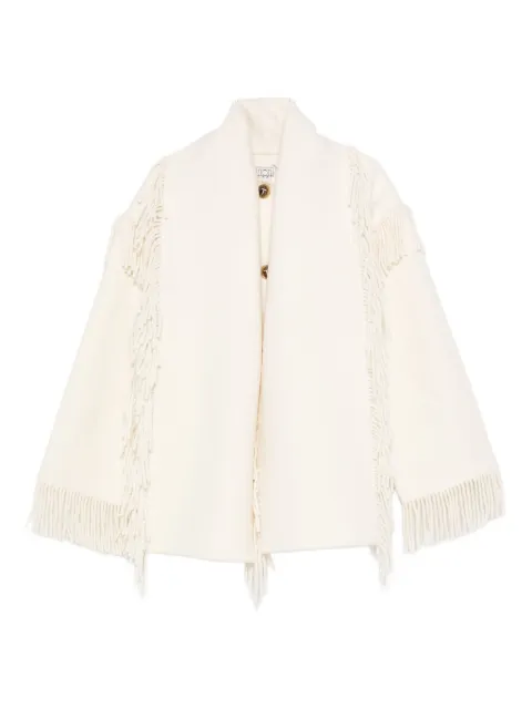 TOTEME fringed mantel jacket