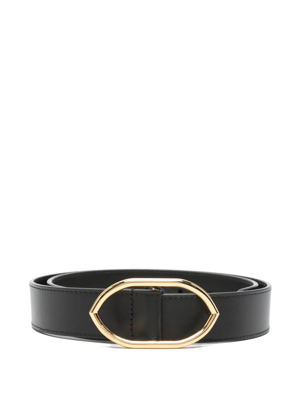 Jacquemus Calisson oval-buckle belt - Nero