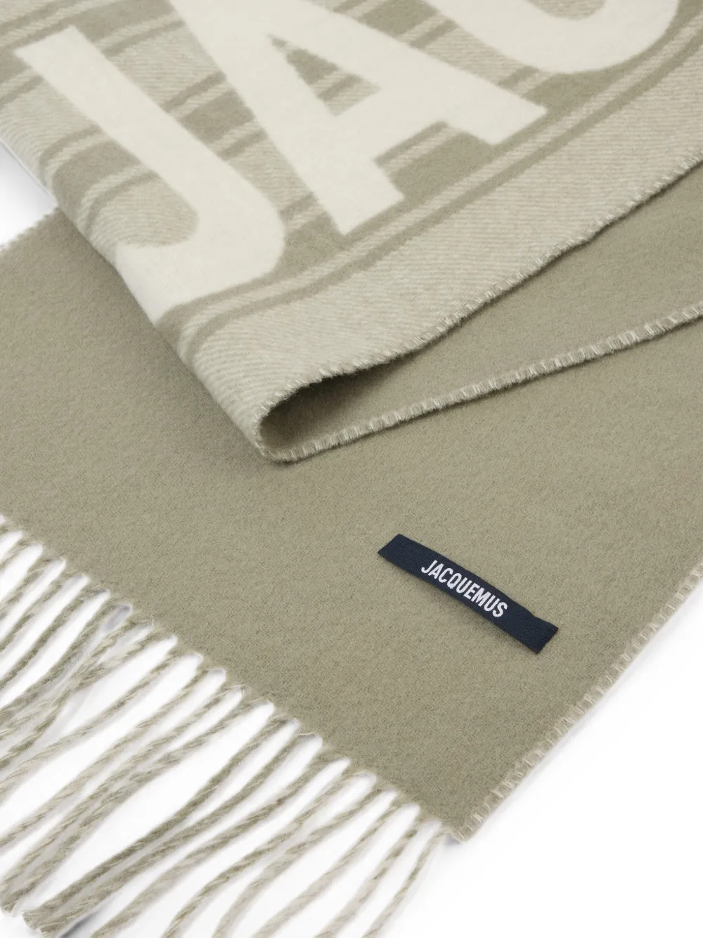 Jacquemus The scarf Grijs
