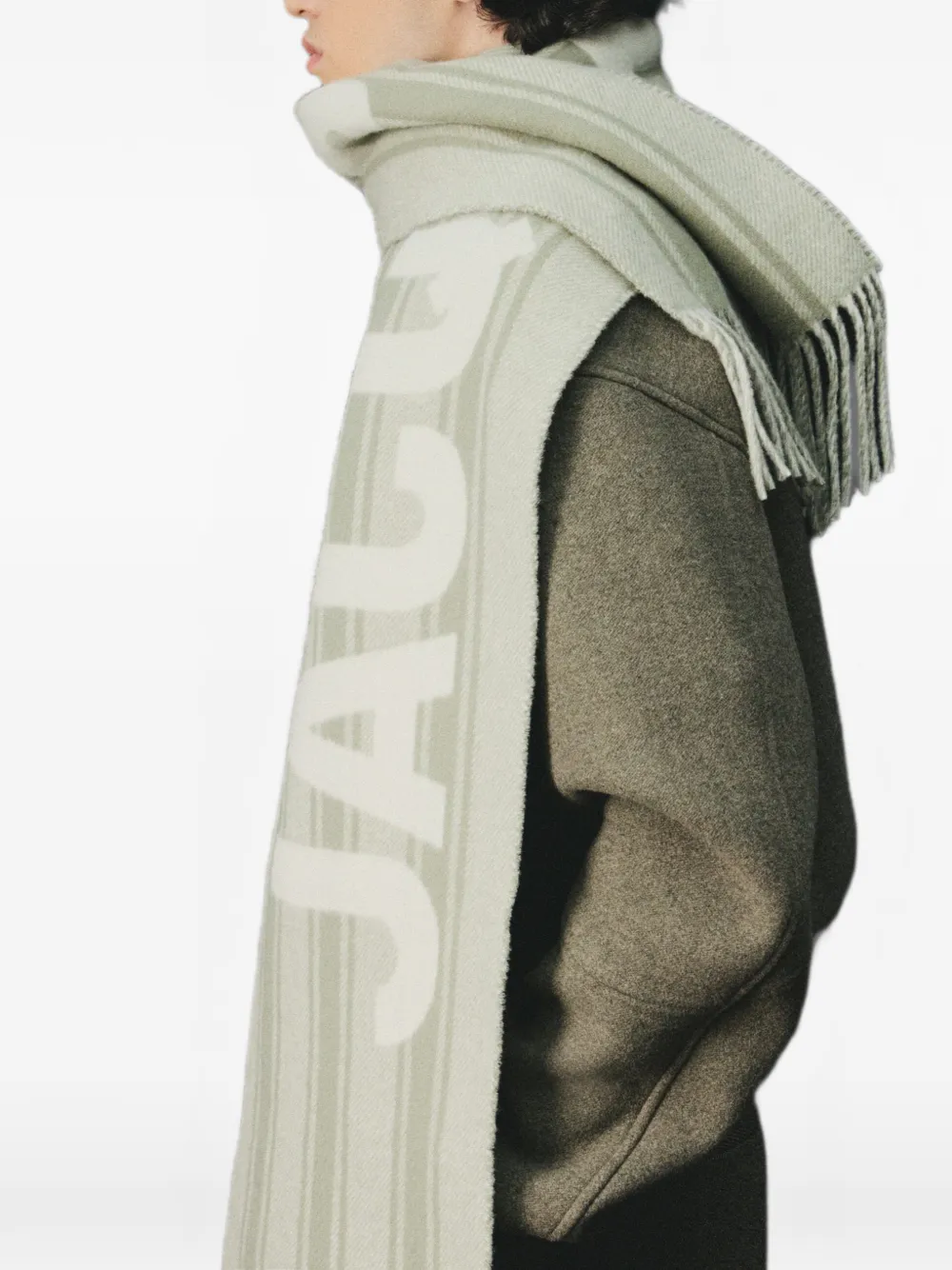 Jacquemus The scarf Grijs