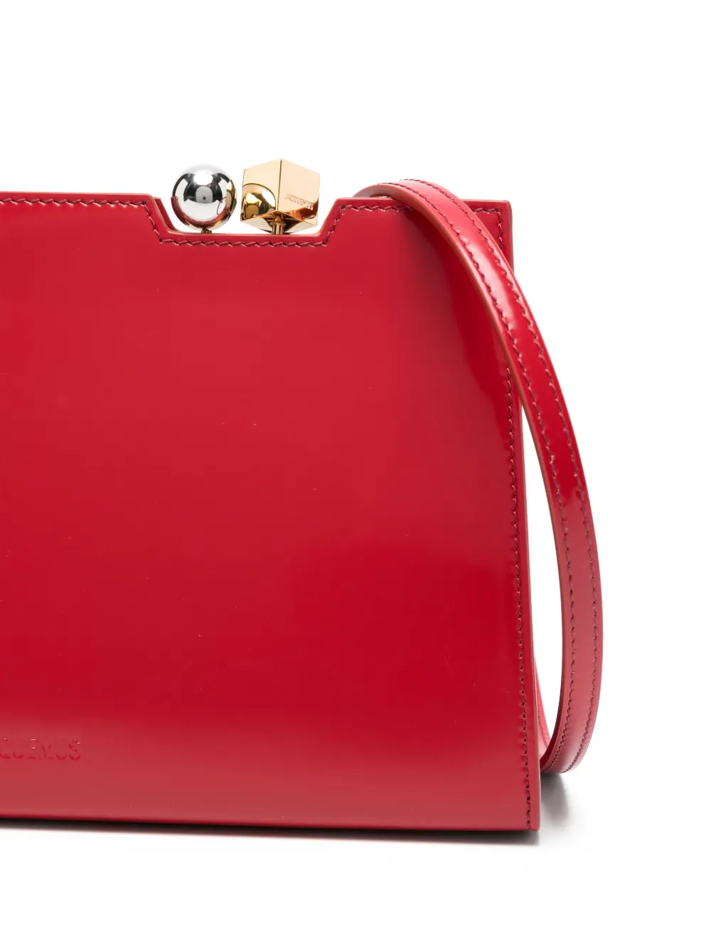 Jacquemus Le Salon schoudertas met logo-reliëf Rood