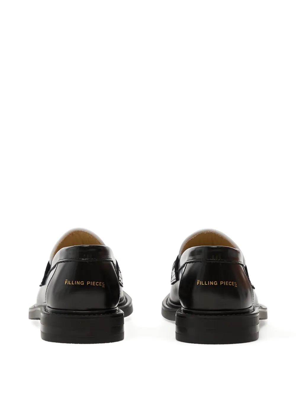 Filling Pieces Gowtu Solid Loafers In Black