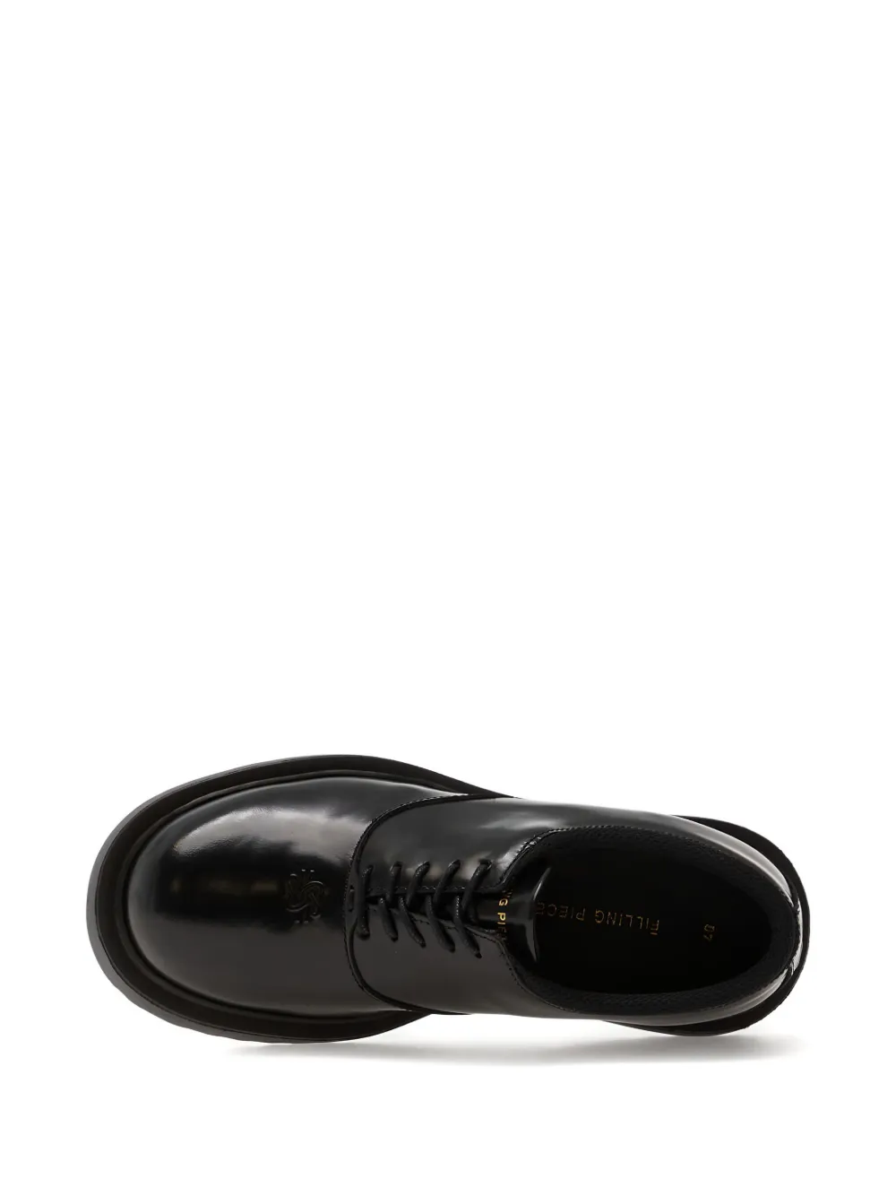 Filling Pieces Bulky derby schoenen Zwart