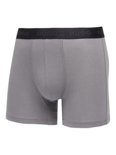 HUGO logo waistband boxer briefs (pack of three)