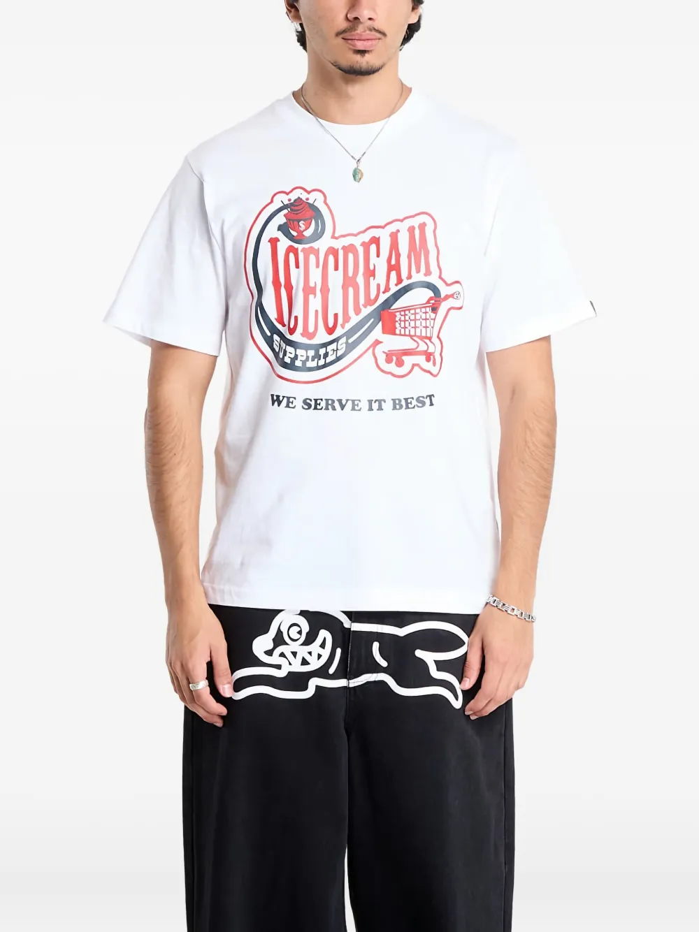 Billionaire Boys Club - Ice Cream Convenience Store Graphic T-shirt In White