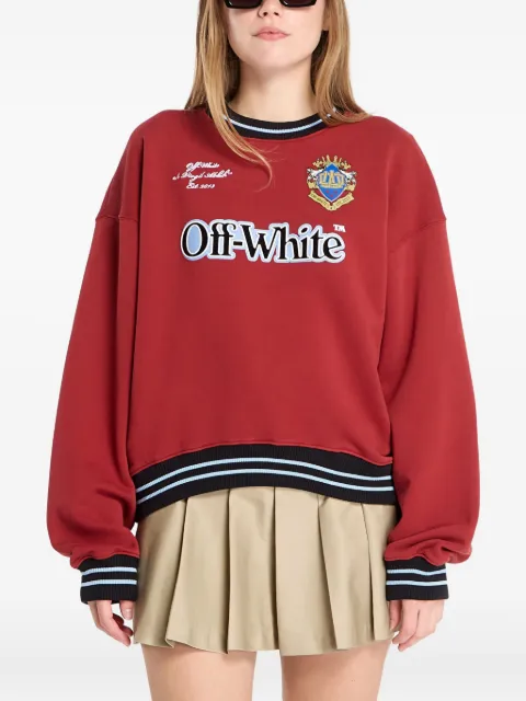 Off-White printed-logo sweatshirt