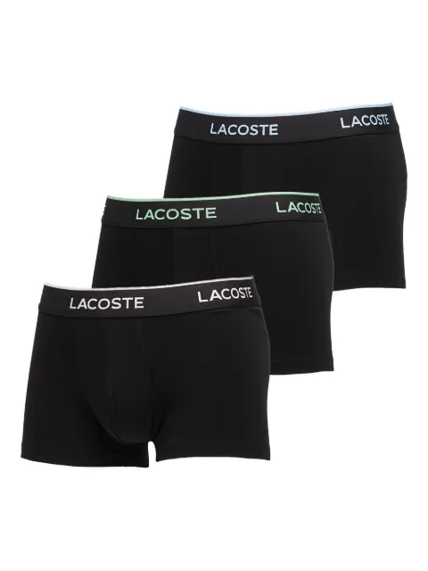 Lacoste logo boxers (pack of three)