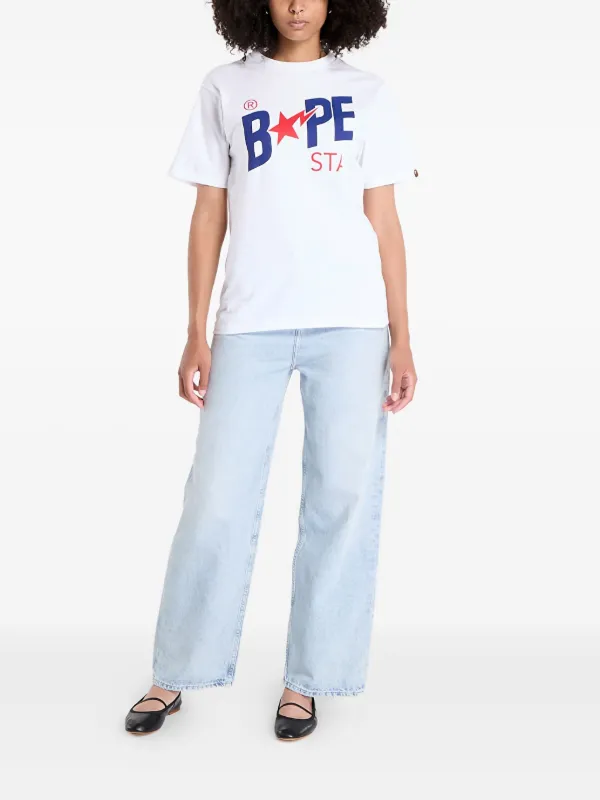 A BATHING APE® Bape Sta T-shirt | White | FARFETCH
