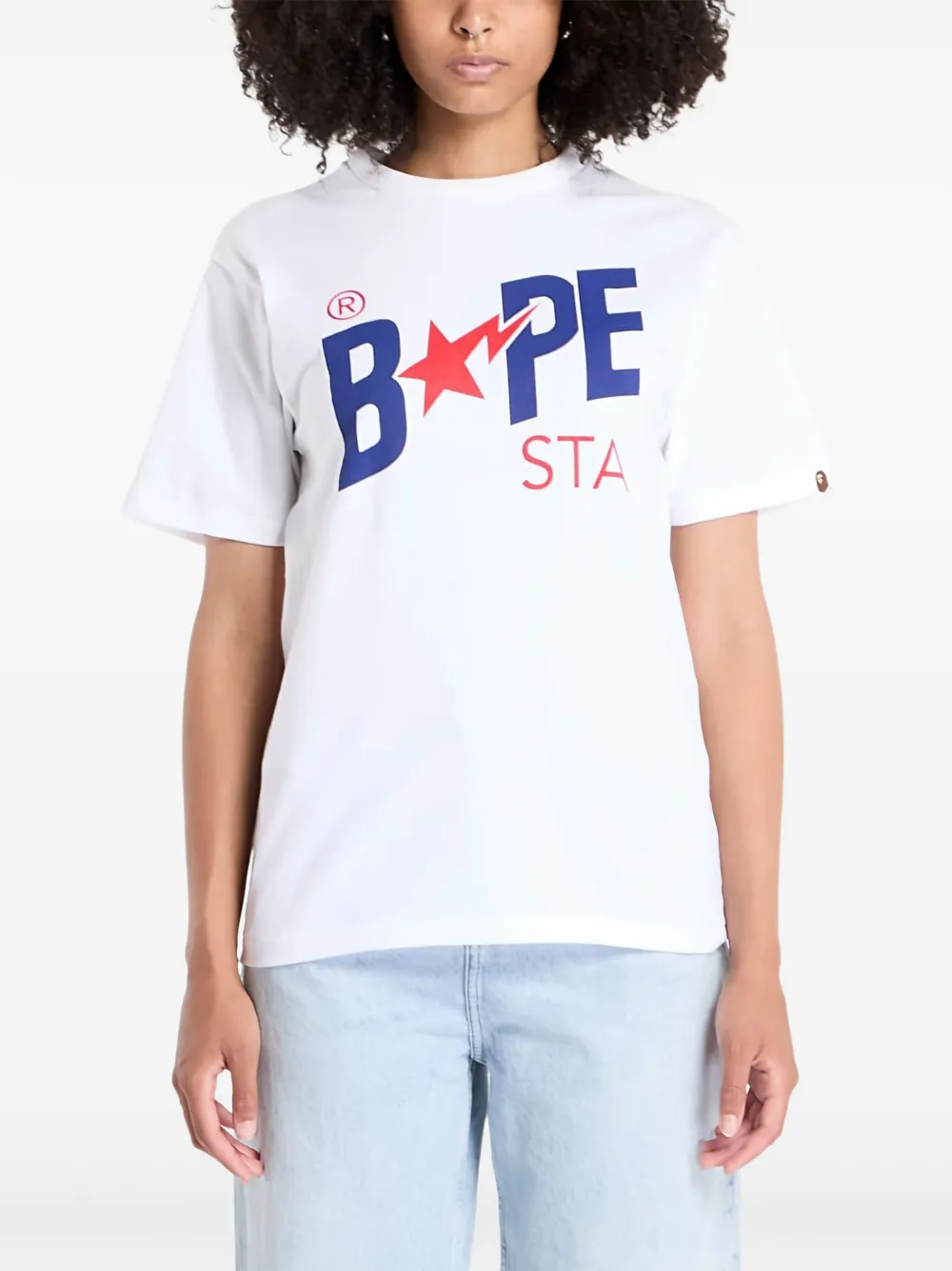 A BATHING APE® playera Bape Sta | blanco | Image 1