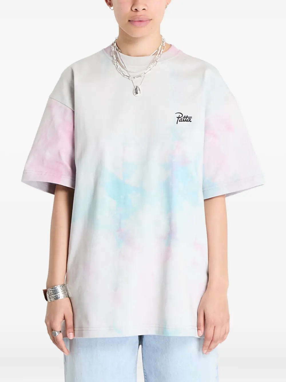 Patta Dream Tie-dye T-shirt In White
