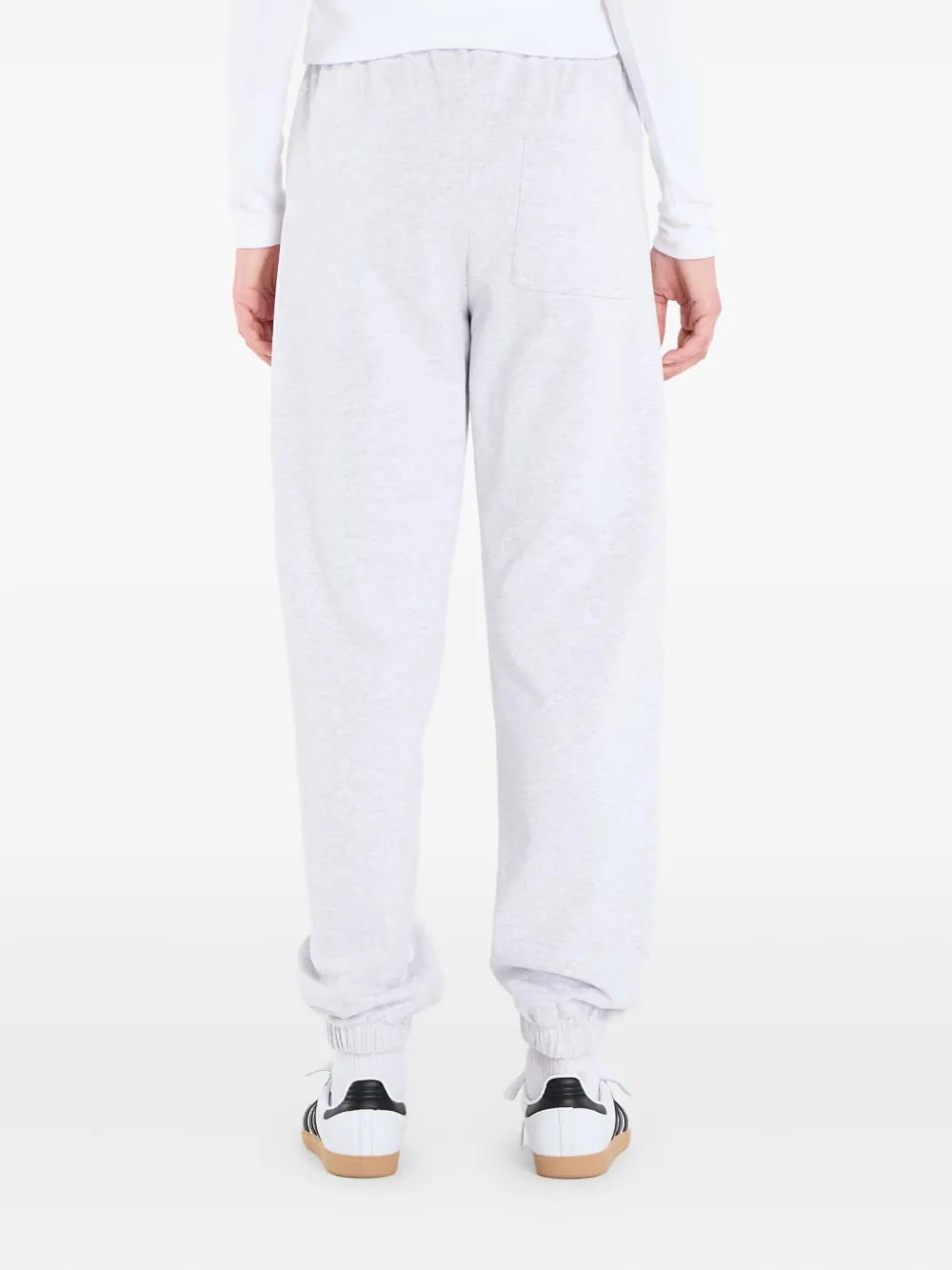Sporty And Rich Ny Health Club Side-pocket Track Pants In White