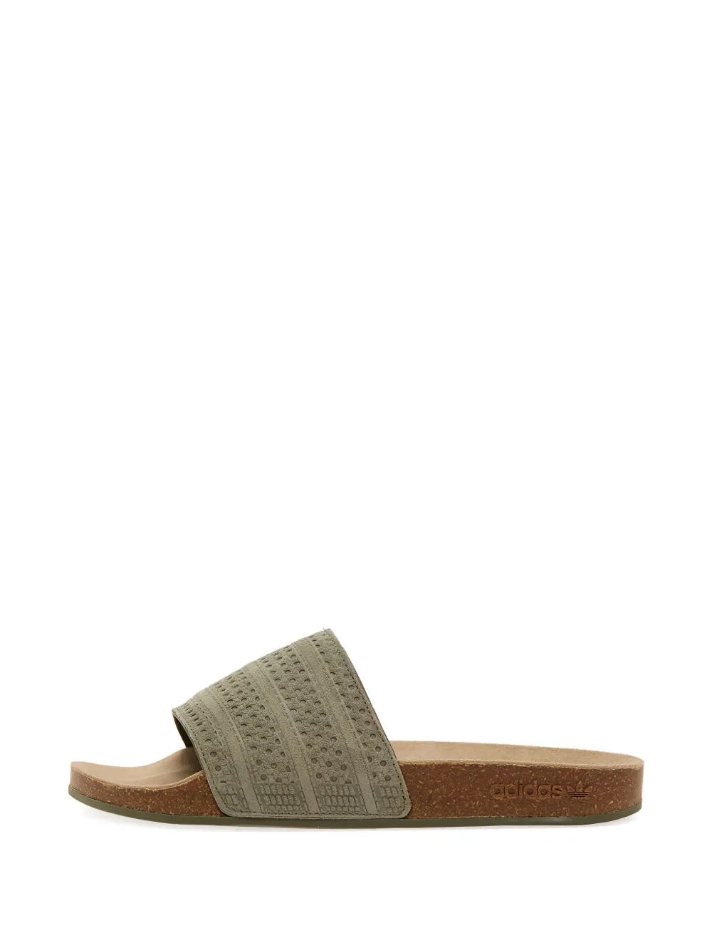 adidas Adilette RS suède sandalen Groen