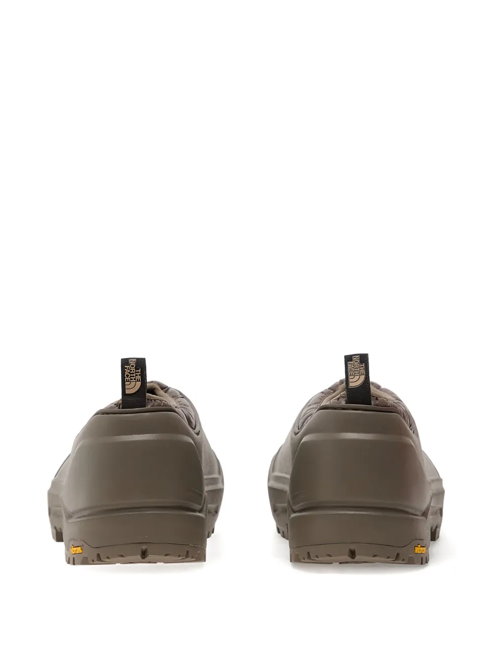 The North Face Base Camp muiltjes met logoprint Bruin