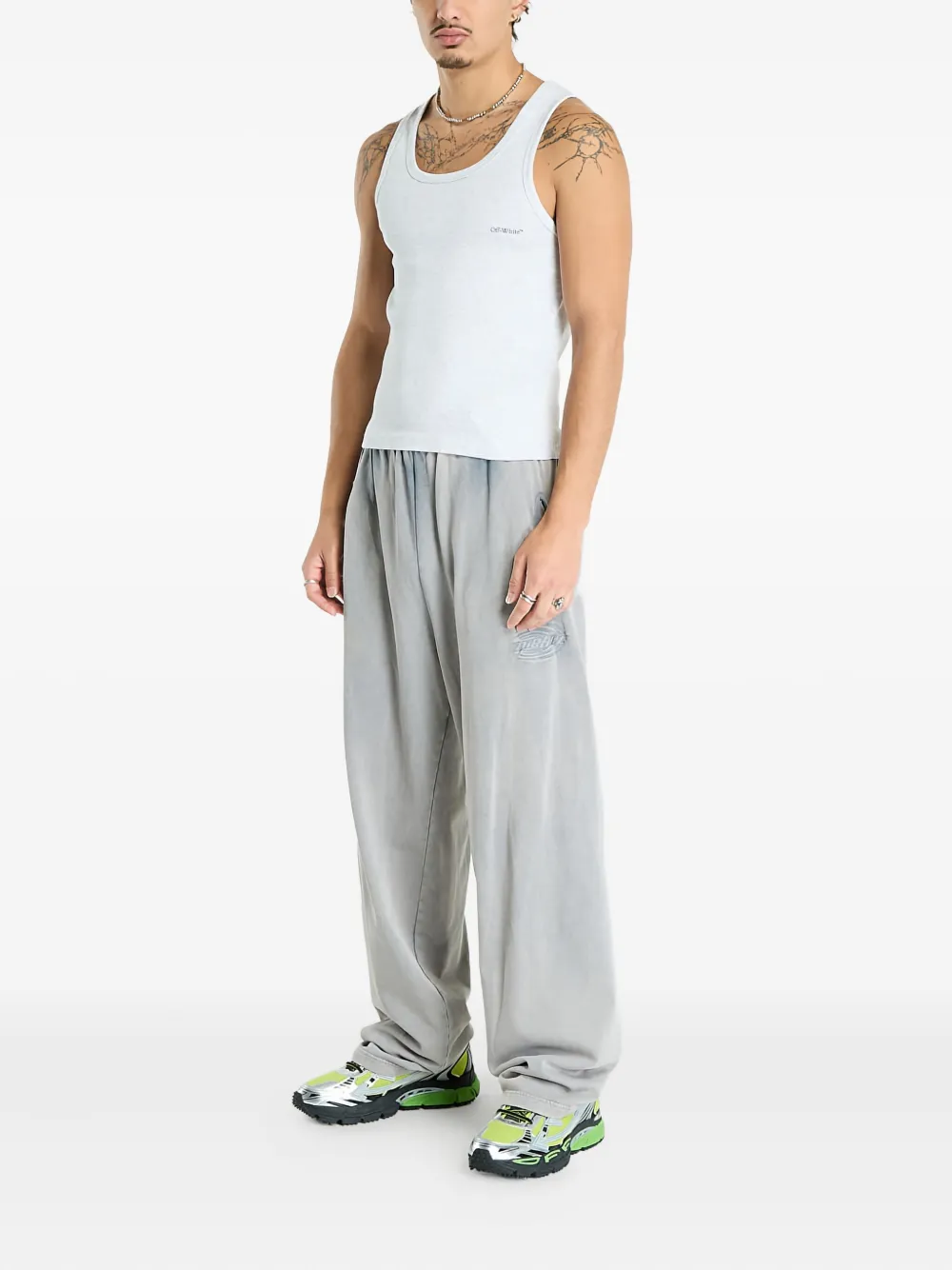 Off-White Off Bookish tank top - Grijs