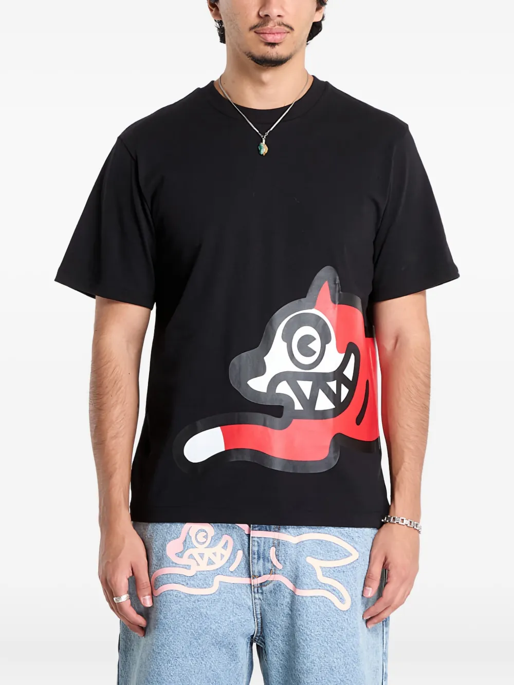 Billionaire Boys Club - Ice Cream Jumbo Running Dog T-shirt In Black